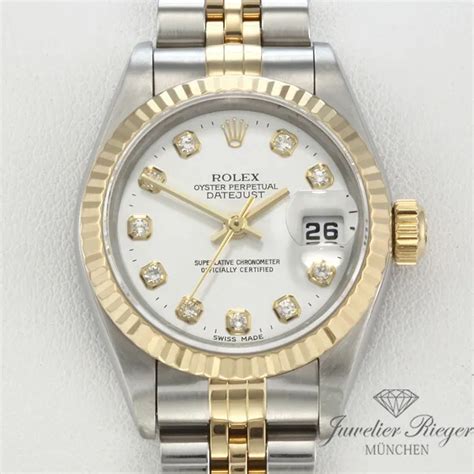 rolex datejust medium 31 mm stahl gelbgold 750 automatik|Rolex Datejust 31mm Stahl Weissgold 750 Diamanten .